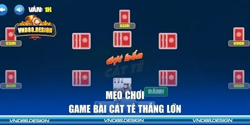 Linh họa áp dụng chiến thuật chơi catte giành thắng lợi
