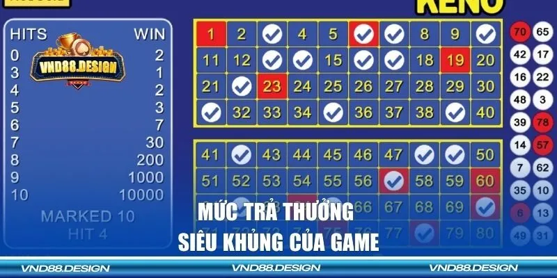 Mức trả thưởng siêu khủng của tựa game