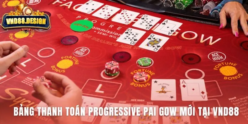 Bảng thanh toán minh bạch tỷ lệ thưởng cho mỗi tay bài